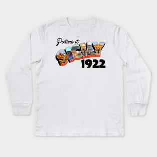 Picture It. Sicily, 1922 Kids Long Sleeve T-Shirt